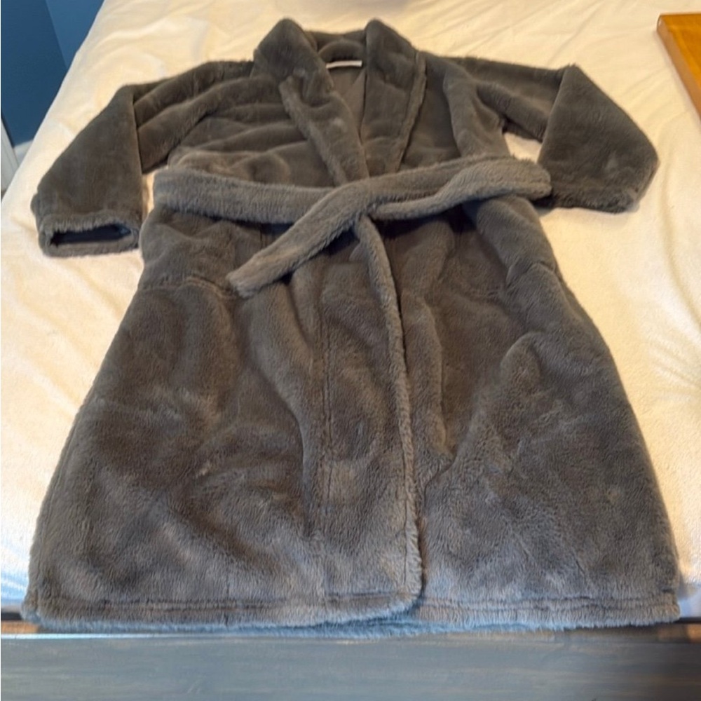 Minky Couture Plush Robe w/bag